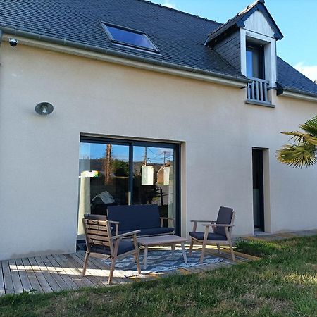 Entre Terre Et Mer Villa Pleslin-Trigavou Exteriör bild